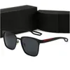 Goggle Mirror Solglasögon Driving Solglasögon för män Kvinna Adumbral Glasögon UV400 P0120 6 färg hög kvalitet med box