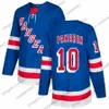 Personnel New York Rangers 10 Artemi Panarin Jersey Nom Nom Nom Men Femmes Jeunes Jeunes Kid Bleu Troisième Blanc Kreider Lundqvist Kakko Skjei