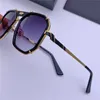 NIEUWE 659/3 Top Fashion Designer Sunglasses Square Frame Simple Heren Business Bril Speciale geheugen Zachte Metalen Eyewear UV400 Bescherming