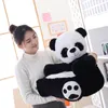 Dorimytrader Cartoon Panda Bear Child Sofa Mini Mini椅子レジャーソファティタミ幼児幼児幼児ソファースツール50x50cm DY505895944646