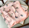 The spring and autumn new sweet adornment small square towel summer bask in shawl silk scarf female occupation scarf