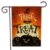 Halloween-Gartenfahnen, doppelseitiger Druck, Kürbis-Hexen, zum Aufhängen im Freien, Leinen-Gartenfahnen, Halloween-Party-Dekorationen, BH2057 CY