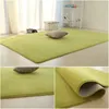 Pure color Modern style carpet bedroom soft carpets living room floor fluffy fur rugs stair rug