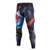 Męskie legginsy / bohater Skinny Spodnie Szybkoschnące 3D Fitness Bodybuilding Spodnie elastyczności