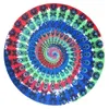 40 Styles Round Beach Towel Yoga Mat Feather Chiffon Microfiber Bikini Mandala Bikini Beach Cover Table Cloths Bohemian Towels BH2213 CY