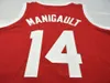 Homens para jovens personalizados Vintage #14 Earl Manigault 14 Benjamin Franklin Jersey Size S-4xl ou personalizado qualquer nome ou número Jersey