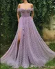 purple formal gowns