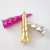 10 cm Unicorn Horns DIY Haaraccessoires voor Hoofdband Maken Handgemaakte Vilt Gewatteerde Schattige Meisjes Kids Mode Party Unicorn Accessoire 8 Kleuren