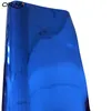 Premium Chrome Blue Mirror Wrap Stretchable Gloss Chrome Vinyl Wrapping Car Chrome Foil Air Release Film Sticker 1 52x20M Roll275y