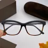 Классические женские верхние глаз прозрачные очки прозрачные стеклянные очки миопия Пресбиопия Рецепт Оптические рамки зрелища UV254W