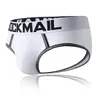 JOCKMAIL Open Backless crotch G-strings Sexy Men Underwear penis pouch mens briefs tanga Gay Underwear men bikini Slip Thongs T200517