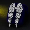 Novos brincos de noiva com cristais strass gota de água brinco jóias de noiva acessórios de casamento para noivas bw0427600642