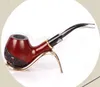 Rosewood Pipe Solid Rosewood Transparent Tail Pipe Wholesale 9mm Filter Core Pipe