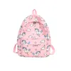 Novas crianças mochilas kindergarten baby school bags crianças de alta qualidade Oxford unicorn adornment sacos de corpo cruzados crianças sacos de lanches