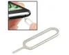 Cheap good wholesale New Sim Card pin Needle Cell Phone Tool Tray Holder Eject Pin metal Retrieve card pin For Phone 30000 per box