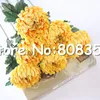 6pcs faux chrysanthème d'ananas à tige unique simulation chrysanthèmes ronds pour la maison de mariage vitrine fleurs décoratives CJ191213