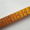 1 pcs New Full scalloped Guitar Neck Replacement 24 Fret Maple ST style Floyd rose nut6295478