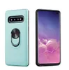 Dla Samsung Note 10 Pro A10E Nowy pierścień Case Candy Color Hard Hybrid TPU PC Kickstand Cover dla Galaxy J2 J7 Star A2 Core A20 A30 A70