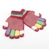 Knitting Child Lovely Kids Magic Gloves Elastic Knitting Gloves For Children Winter Outdoors Playing Skiing Gloves