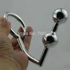 2 Kugeln Analhaken Männlicher Penisverschluss + Analplugs / Penisverschluss Männlicher Metall-Analhakenring Alternatives Sexspielzeug Drop Shipping Y2004222765876