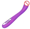 12 Snelheden G-spot Finger Pull Vibrators voor vrouwen Toverstaf Stimulator Clit Stimulatie AV Vibrators Waterdichte Anale Dildo seksspeeltjes roze/paars