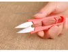 500pcs plasthandtag Sy sax sax skräddare snip tråd textilier garn cutter cross stitch craft verktyg verktyg