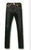 جينز حقيقي جديد مرن الجينز جينز جينز كريستال ترصيع الدنيم سراويل مصمم سراويل الرجال 30-402055