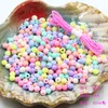 35g Acryl Schmuck Zubehör DIY handgemachte Materialien Perlen Frühling Candy Mix Farbe Peeling Granulat lose Perlen