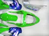 Aftermarket Fairing части для Kawasaki Ninja 1998 1999 ZX9R зеленый ABS пластиковых мотоциклов обтекатели набор ZX9R 98 99 ZX 9R