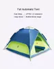 ZENPH 2-4 personen Volledige automatische tent Dubbele lagen Waterdicht Anti-UV UPF50 + Strand Sunshade Outdoor Camping van Mijiayoupin