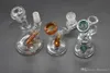 Mini bécher en verre bon marché Heady mini Dab Rig Pipe à eau Plates-formes pétrolières épaisses dropdown fumer narguilé 14mm tabac Bol barboteur fumer bong