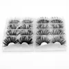 DamePapil 20/30/50 par Lot Faux Mink 27mm Lashes Full Strip Hand Made Long Moft Natural 25mm 3D Mink Lashes Bulk grossist