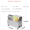 Electric French Fries Machine Potato Strip Cutter Commercial Vegetable Cutting Machine Potato Slicer Push Bar Machine 900W