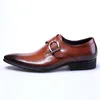 Gorąca Wyprzedaż-męskie buty biurowe męskie biznesowe skórzane buty męskie buty na ślub czarne duże rozmiary 48 zapatos de vestir chaussure mariage homme