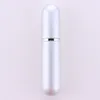 Garrafas de perfume de vidro de alumínio de alta qualidade 5 ml Mini garrafa de atomizador de deslizamento portátil de viagem para spray spent bomba case4499524