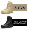 Mężczyźni Wysokiej Jakości Desert Tactical Buty męskie Praca Safty Buty Swat Army Boot Tacticos Zapatos Combat Botki Rozmiar: 39-47