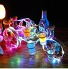 ヨーロッパスタイルの自転車ワインラックセット充電式LED明るいビールワインボトルホルダー光るシャンパンカクテルラック183D