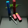 Glass Pipes Smoking Manufacture Hand-blown hookah Multi color mini portable pen style hookah bottle