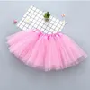 Vestiti per neonate TUTU Gonne Bambini Danza Mini abiti Balletto Tulle Pettiskirt Fluffy Princess Fancy Party Gonne Costume Dancewea9784614