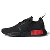 2019 NMD R1 Atmos barata Bred Tênis de Corrida Tri-Color OG Clássico Das Mulheres Dos Homens Japão Triplo Preto branco Vermelho Mármore Sports Trainer Tênis 36-45