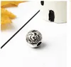 Fit Pandora Charm Bracelet European Silver Bead Charms Rose Flower Clip Stopper Beads DIY Snake Chain For Women Bangle & Necklace Jewelry