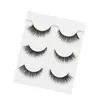 3 Pairs Natural 3D False Eyelashes Beauty Make up Thick Cross Eye Lashes Extension Women Fashion Makeup Tool