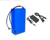 EU US No Tax 60V 20AH Lithium Battery 60V 20AH Electric Bike Battery 60V 1500W Scooter Battery use 3.7V 2500mah Cell 2A Charger