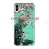 Custom Logo Case Osobiste Dostosowywanie Design Wydrukowano Case Coque dla iPhone 11Promax XR MAX XR 6 6S 7 8 DIY logo Zdjęcie Wstecz