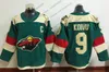 Custom Minnesota Wild Vert Troisième Jersey Toute nom Nom Men Femmes Jeunes enfants Rouge Blanc Fiala Dumba Parise Suter Hartman 36 tapis Zuccarello