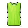 6 st Vuxna Fotboll Pinnar Snabbtorkning Fotbollsträngar Sport Scrimmage Practice Sport Vest Team Training Bibs