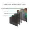 F1ualR, Homemax 2.35: 1 ALL Black Crystal Crystal Light Rejeitando tela de projeção de quadro fixo para projetor normal