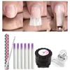 New Hot Sale Acrylic Fiberglass Nails Art Kit UV Gel Nail Polish Set Builder Nail Extension Kits