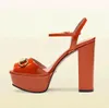 Venta caliente-zapatos nuevas sandalias de mujer peep toe hebilla tacón tacones altos sandalias mujer sandalias zapatos de fiesta de moda mujeres