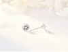 925 Sterling Cyrkon Stud 4 Claw Stadniny Kolczyki Birthstone Stud Moda Biżuteria Akcesoria 13 Kolory Darmowa Wysyłka